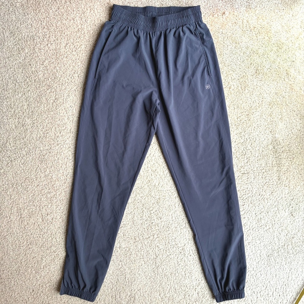 Gaiam Athletic Jogger Yoga Pants Gray Lightweight Mens Small